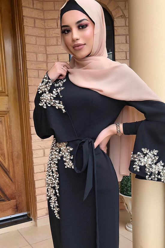 Muslim embroidered dress