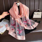 Elegant All-match Embroidered Summer Sunscreen Scarf - DanaFashionstore