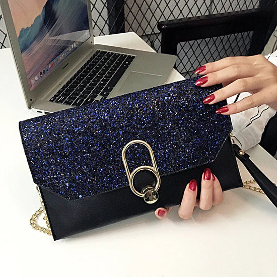 New envelope bag clutch bag slanting small bag Korean version of the shoulder bag clutch bag female - DanaFashionstore