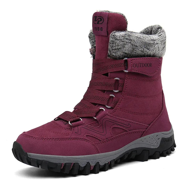 High-top warm and velvet cotton shoes - DanaFashionstore