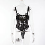 Women's Sling One-piece Hollow-out Clothes - DanaFashionstore