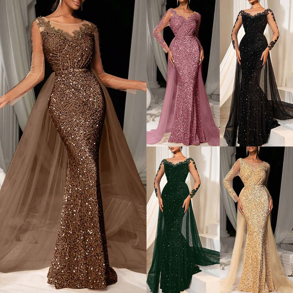 Women's Dance Lace Party Evening Dress $73.04 Dana Fashion Color: Black Size: L Women's clothing Product information: Color: dark brown, black, dark green, gold, pink Waist Type: Mid waist Size: S,M,L,XL,XXL,XXXL Skirt length: long skirt Fabric name: Poly