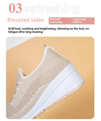 Women's Mesh Breathable Casual Platform Wedge Heels - DanaFashionstore