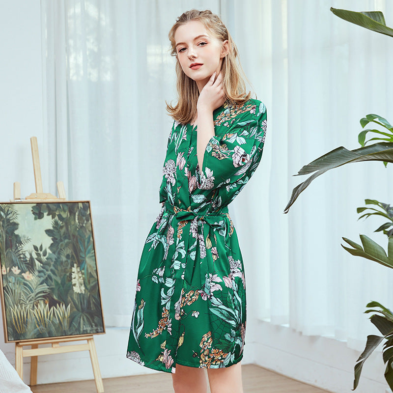 Short silk nightgown - Dana Fashion