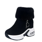New short tube Mid Heel women's boots in winter - DanaFashionstore