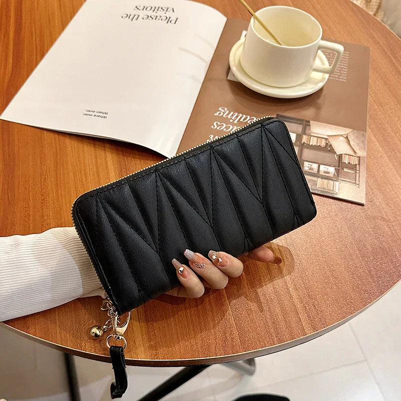 Rhombus Wallet Women's Long European And American Fashion - DanaFashionstore