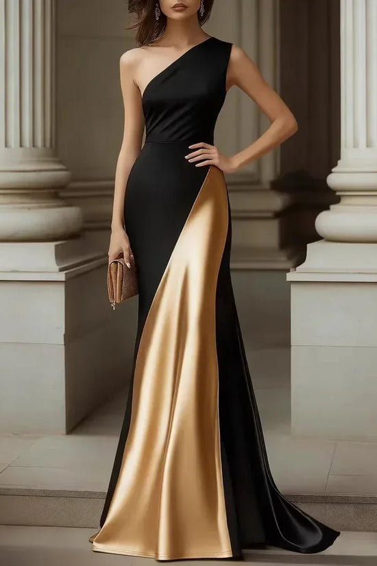 Womens Stylish And Elegant Satin Dress - DanaFashionstore
