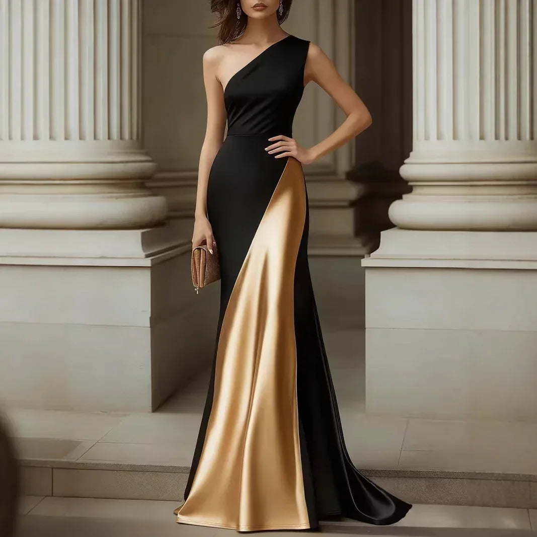 Womens Stylish And Elegant Satin Dress - DanaFashionstore