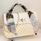Street Trendy One-shoulder Fashion Printed Silk Scarf Diagonal Bag - DanaFashionstore
