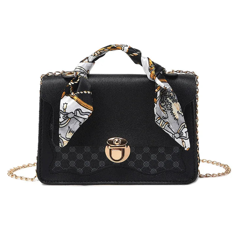 Fashion Small Square Bag Vintage Print Ladies - DanaFashionstore