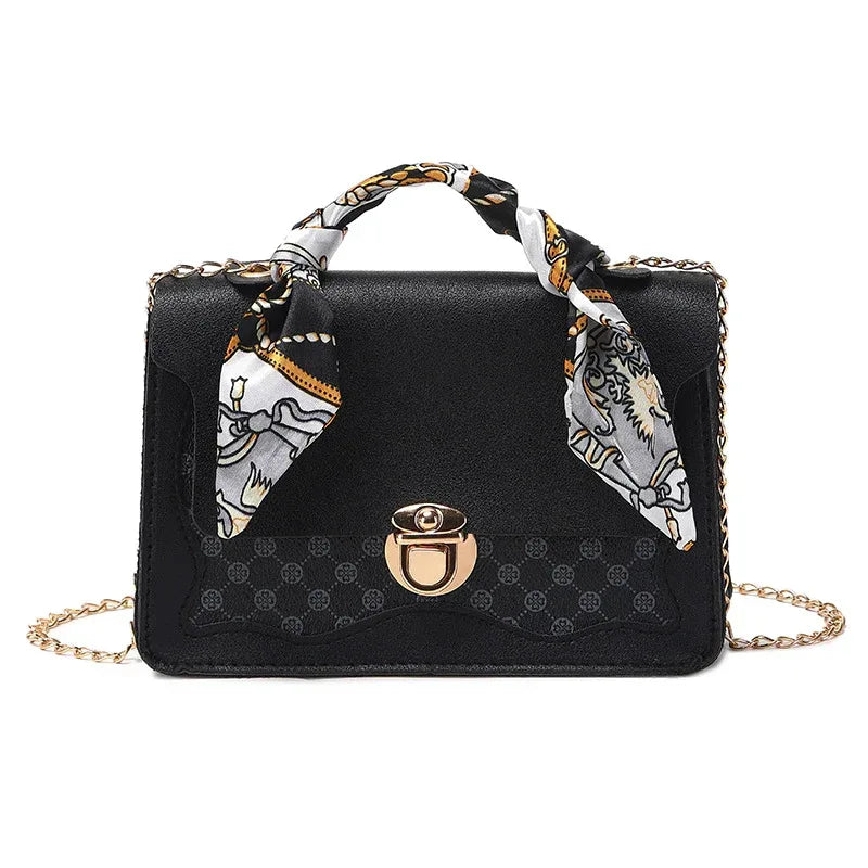 Fashion Small Square Bag Vintage Print Ladies - DanaFashionstore