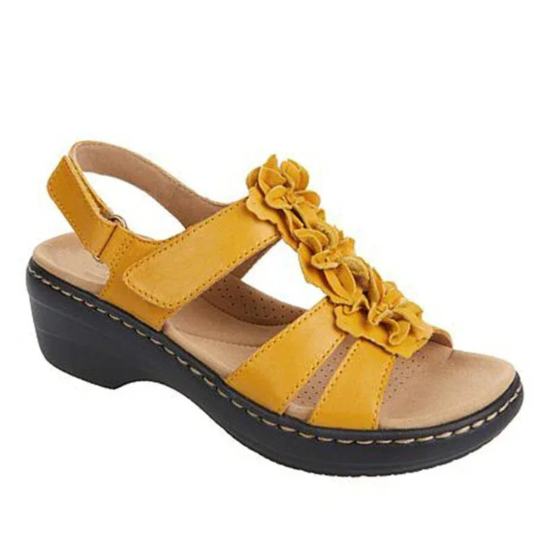 Fish Toe Sandals With Hollow Wedges - DanaFashionstore