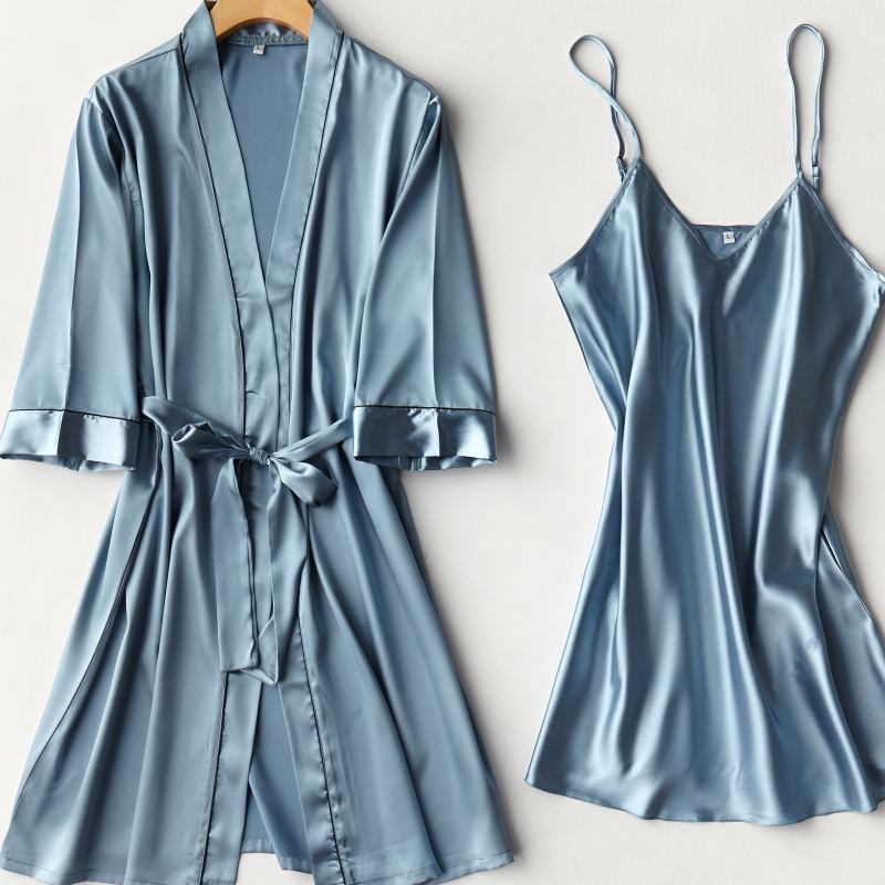 Two-piece suspender nightgown - Dana Fashion