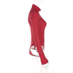 Slim-Fit High-Neck Jumpsuit 2026 - Base Layer Bodysuit - DanaFashionstore