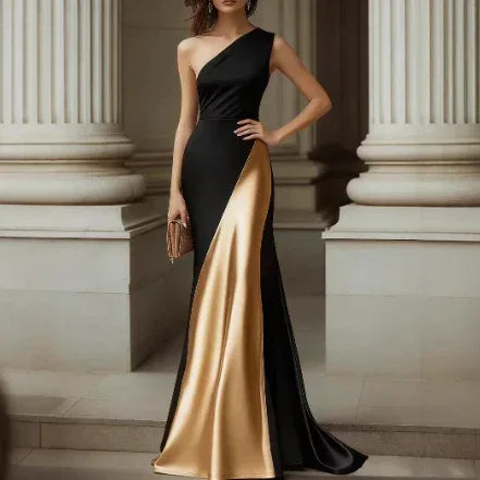 Womens Stylish And Elegant Satin Dress - DanaFashionstore
