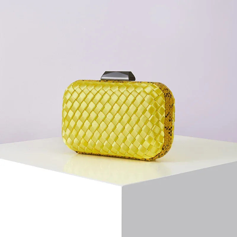 Women's Handmade Dress Garment Bag Serpentine Weave - DanaFashionstore