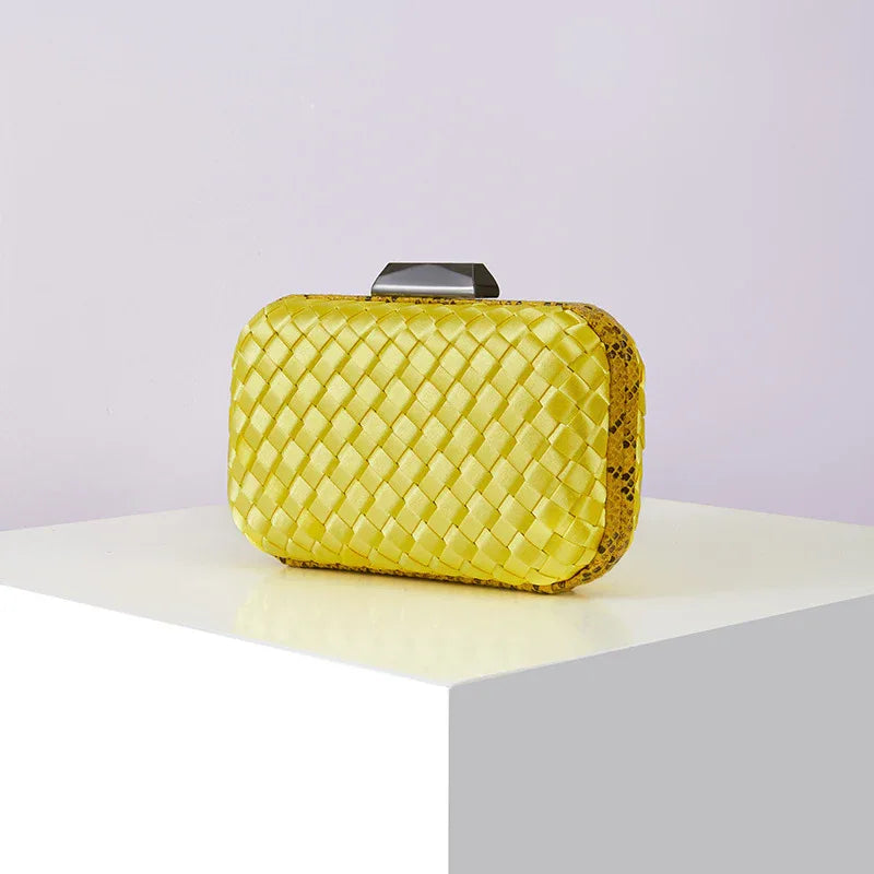 Women's Handmade Dress Garment Bag Serpentine Weave - DanaFashionstore