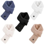 Electric Ated Scarf USB Rechargeable Rabbit Hair - DanaFashionstore
