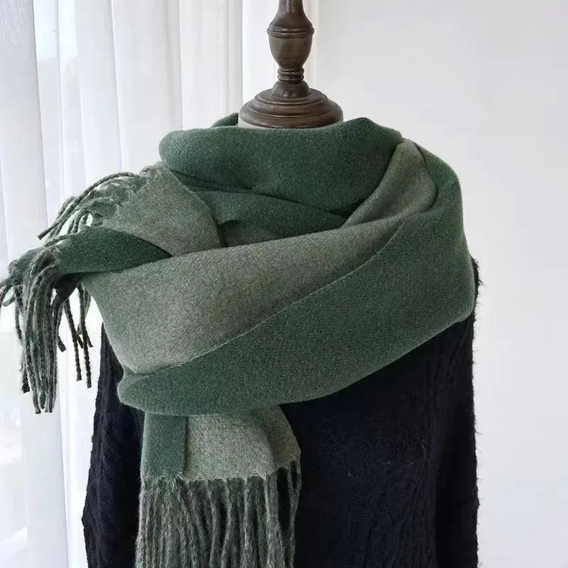 New Scarf Autumn And Winter Popular Color Matching Cashmere Scarf For Women - DanaFashionstore