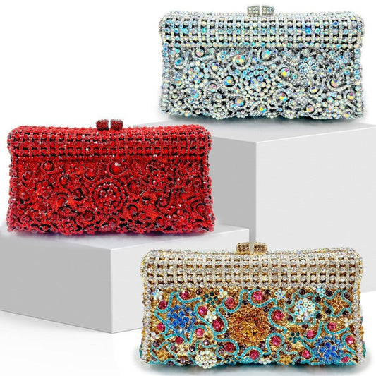 Handmade Spot Drill Dinner Bag Fashion Lady - Dana Fashion