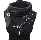 Women's Fashion Leisure Warm Clip Scarf - DanaFashionstore