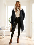 Women's Winter Long Sleeve Zip Up Hooded Cotton Padded Coat 2026 - DanaFashionstore