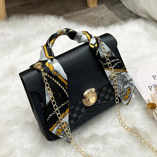 Fashion Small Square Bag Vintage Print Ladies - DanaFashionstore