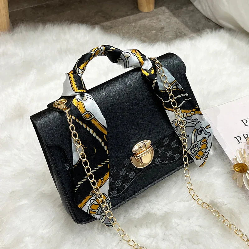 Fashion Small Square Bag Vintage Print Ladies - DanaFashionstore