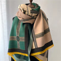 Women's Stitching Thickening Shawl Fashion - DanaFashionstore