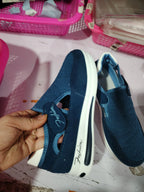 Flat Fly Knit Breathable Velcro Casual Mesh Shoes - DanaFashionstore