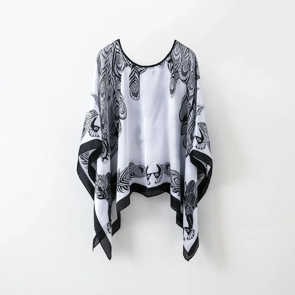 Pullover Shawl Outerwear Cover-up Multifunctional Scarf - DanaFashionstore