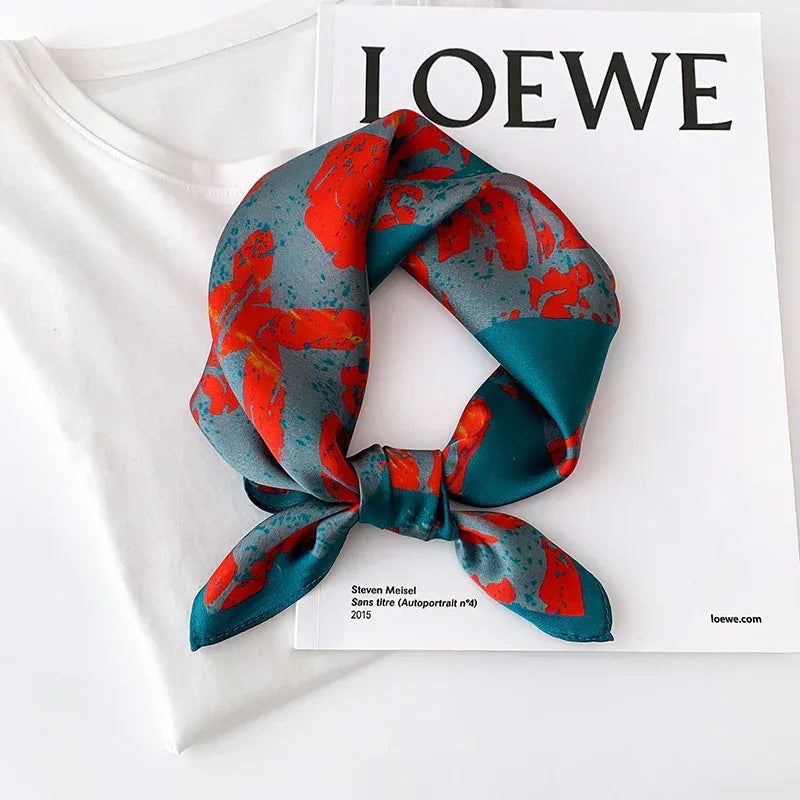 Fashion Lady Sunflower Vintage Scarf - DanaFashionstore
