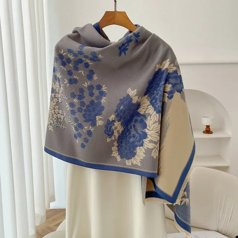 Retro High Sense Artificial Cashmere Scarf - DanaFashionstore