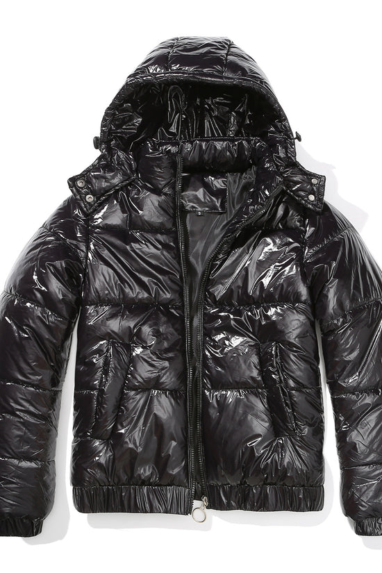 New Fall Winter Hooded Film Splash Proof Jacket Long-sleeved Cotton-padded Coat