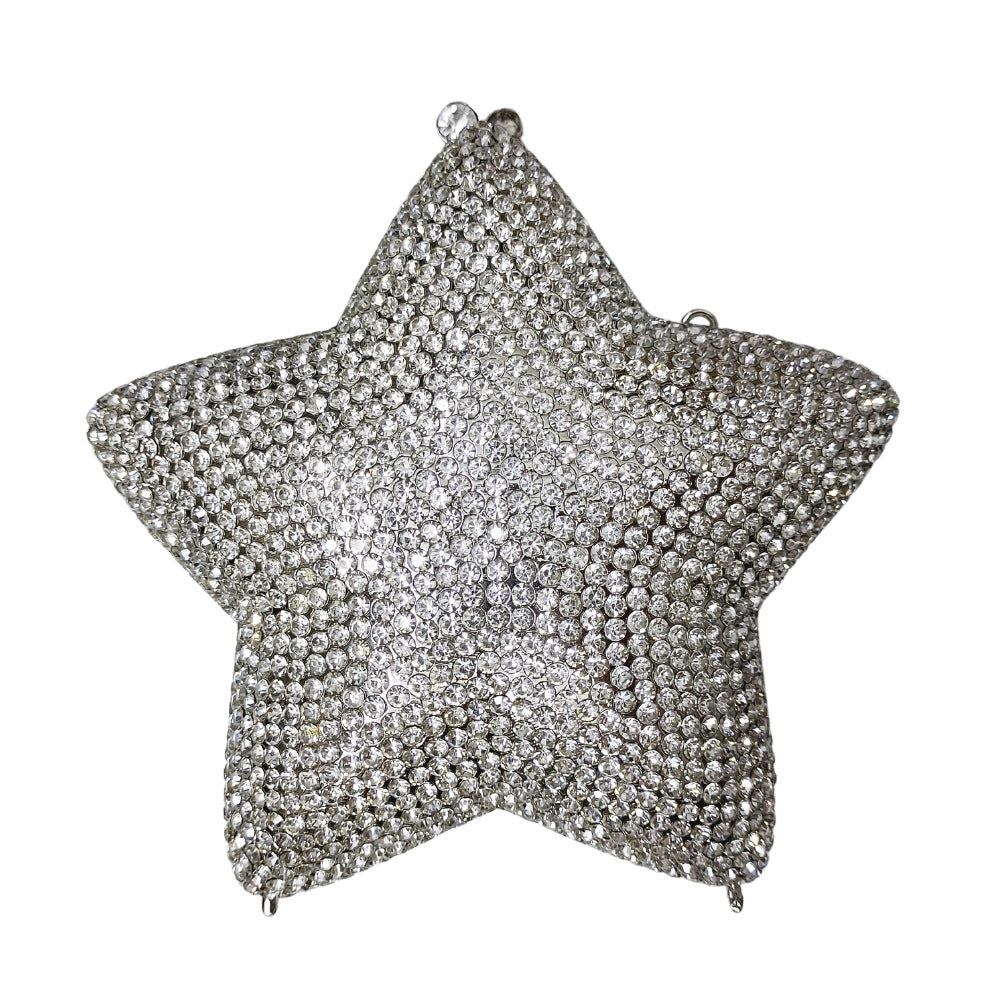 Little Star Studded Diamond Dinner Full Diamond Handbag Dana Fashion