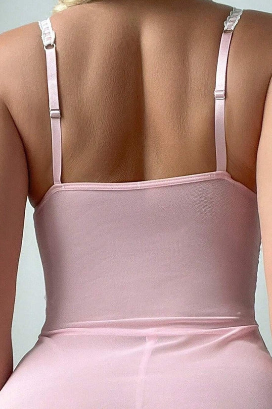 Lace Skirt Pure Sexy Lingerie Suit Sexy Pajamas Suspenders Short Skirt