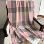 Thick Warm Outer Shawl Tassel South Korea Artificial Cashmere Scarf - DanaFashionstore