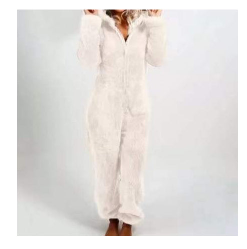 Jumpsuit and hooded pajamas