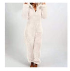 Jumpsuit and hooded pajamas