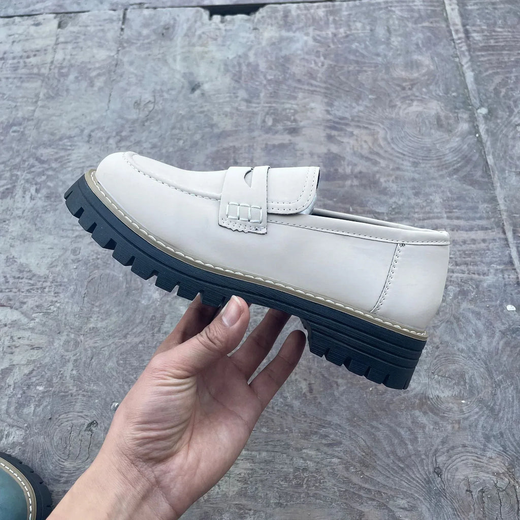Leather Plus Size Casual Women's Shoes - DanaFashionstore