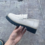 Leather Plus Size Casual Women's Shoes - DanaFashionstore
