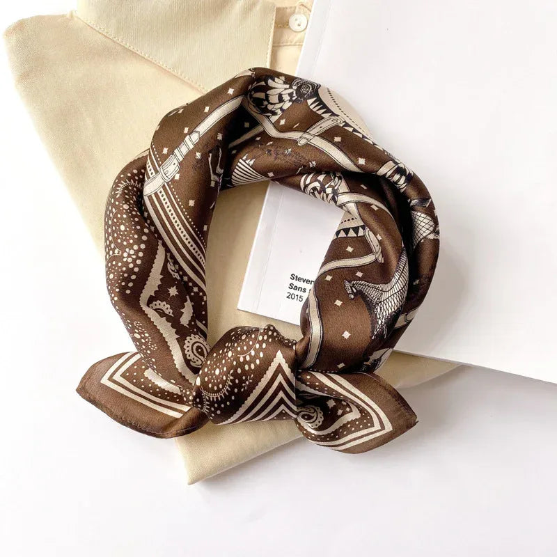 Fashion Lady Sunflower Vintage Scarf - DanaFashionstore