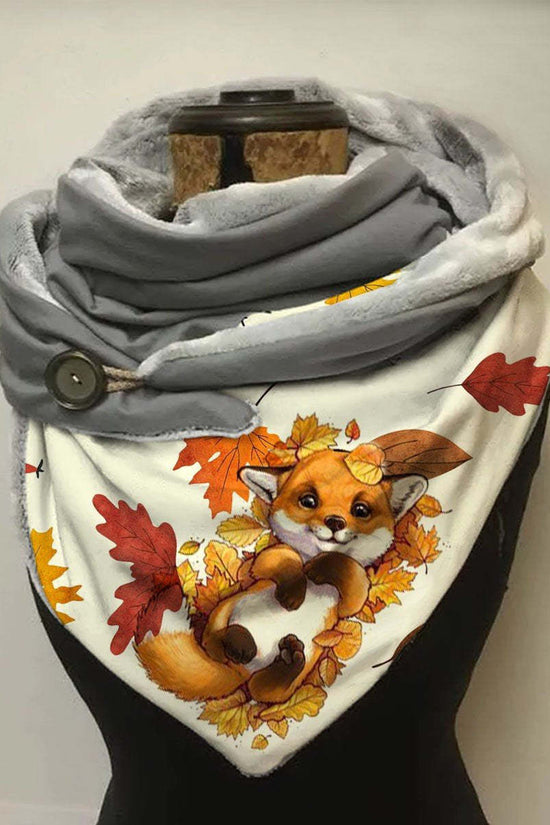 Women's Fashion Leisure Warm Clip Scarf