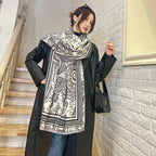 Female Versatile Fashion Thickened Warm Cashmere Scarf - DanaFashionstore