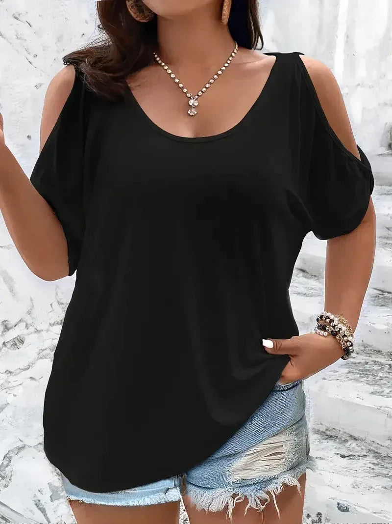 European And American Fashion Elegant T-shirt - DanaFashionstore