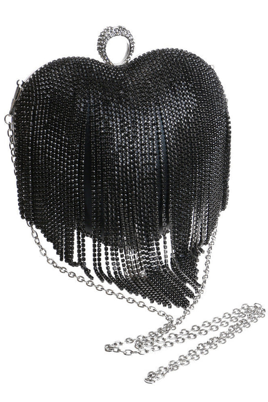 Female Pure Color All-matching Tassel Dinner Bag Dana Fashion
