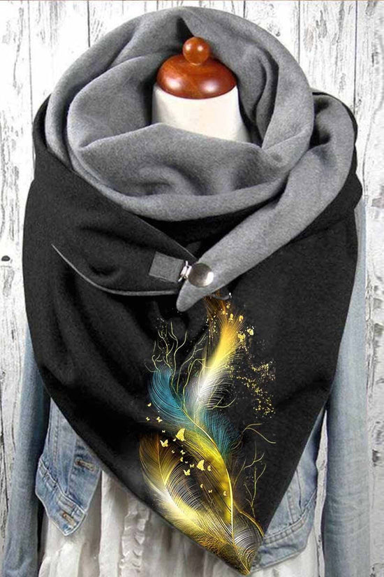 Women's Fashion Leisure Warm Clip Scarf