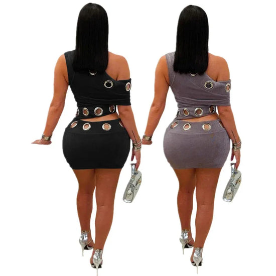 Women's Top And Pencil Skirt Two-piece Set - DanaFashionstore