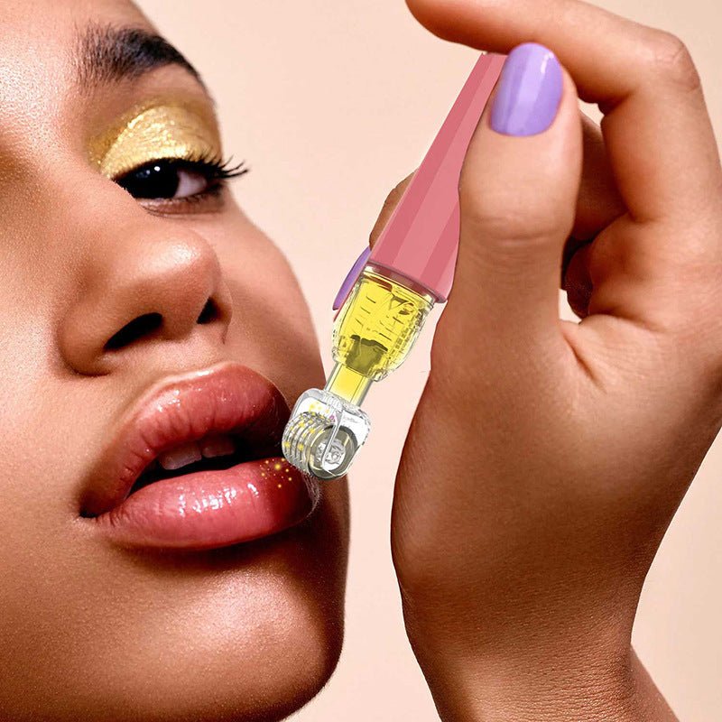 3 In 1 Lip Care Roller Needle Roller Lip Roller Beard Growth Roller Beard Hair Growth Roller Beard Treatment & Serum Applicant $35.50 Dana Fashion format: 0.25mm Color Classification: Black makeup Overview: 1. The Hydration Roller is a 2-in-1 system. As y