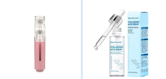 3 In 1 Lip Care Roller Needle Roller Lip Roller Beard Growth Roller Beard Hair Growth Roller Beard Treatment & Serum Applicant $35.50 Dana Fashion format: 0.5mm Color Classification: A set makeup Overview: 1. The Hydration Roller is a 2-in-1 system. As yo